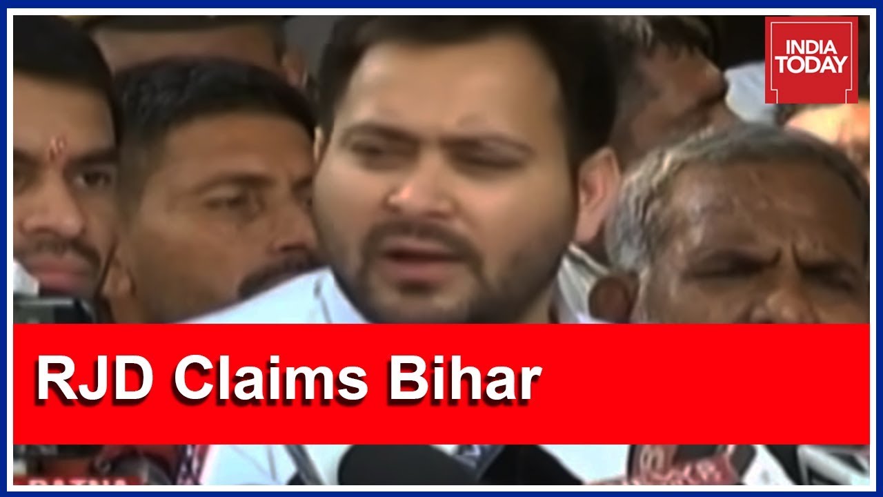 RJD Leader Tejashwi Yadav Stakes Claim For Bihar State Government