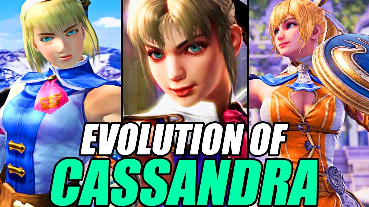 Evolution of Cassandra Alexandra from SoulCalibur (2002-2019)