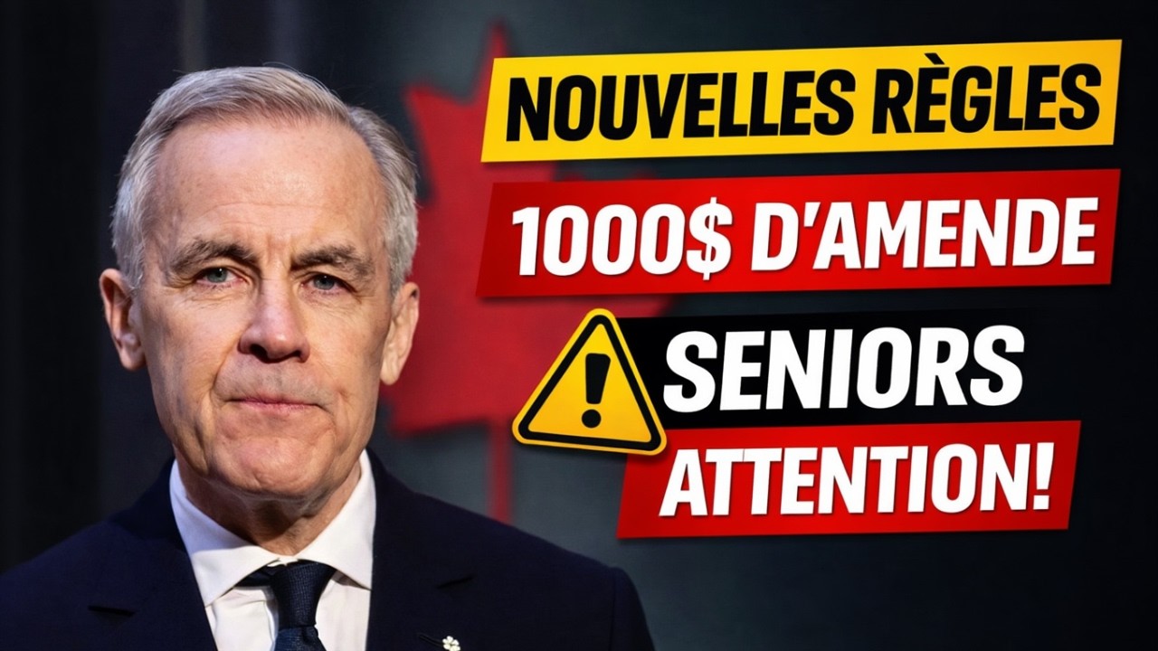 Permis progressif au Canada: règles durcies en 2026 avec amandes de 1000$ Avertissement aux seniors