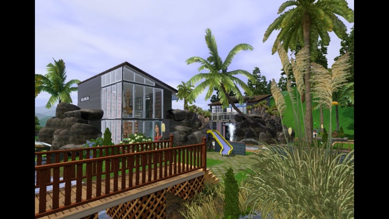 Sims 3 House Building -Cave Paradise 536- DutchSims 3 Master *HD*