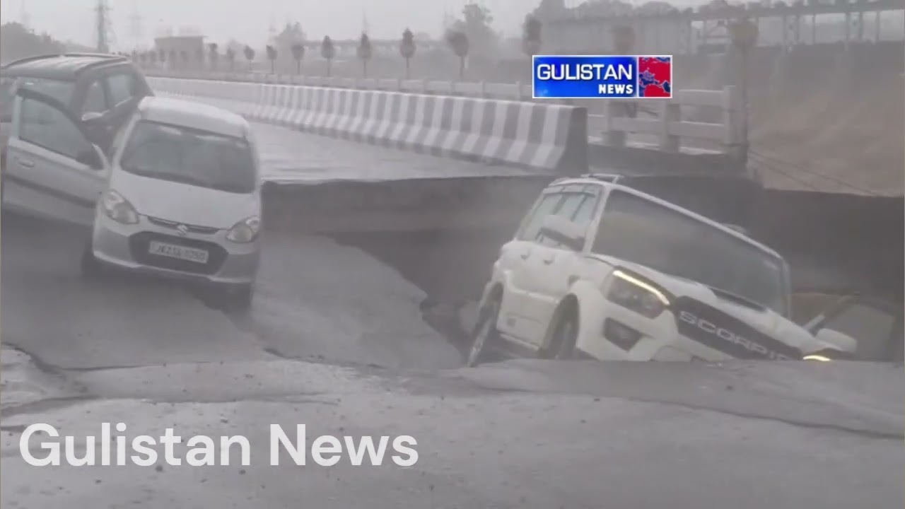 Big Breaking: 4th Tawi Bridge Damaged in Jammu, Several Vehicles Affected
