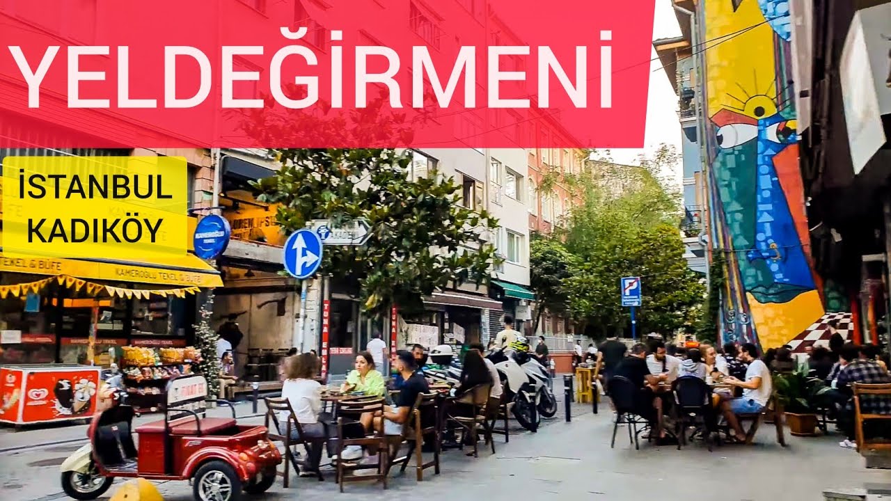 Kadıköy Yeldeğirmeni Walking Tour | Rasimpaşa İstanbul | June 2021 | 4K 60fps