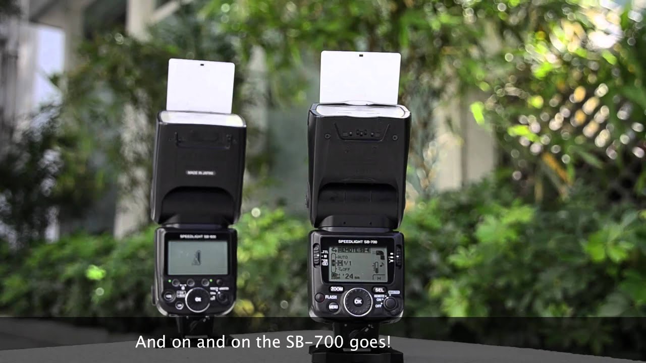 Nikon SB-900 против SB-700 — демонстрация перегрева
