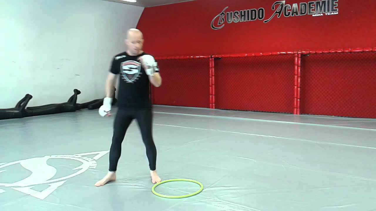 travail de déplacement en sports de combats pieds poings - james 