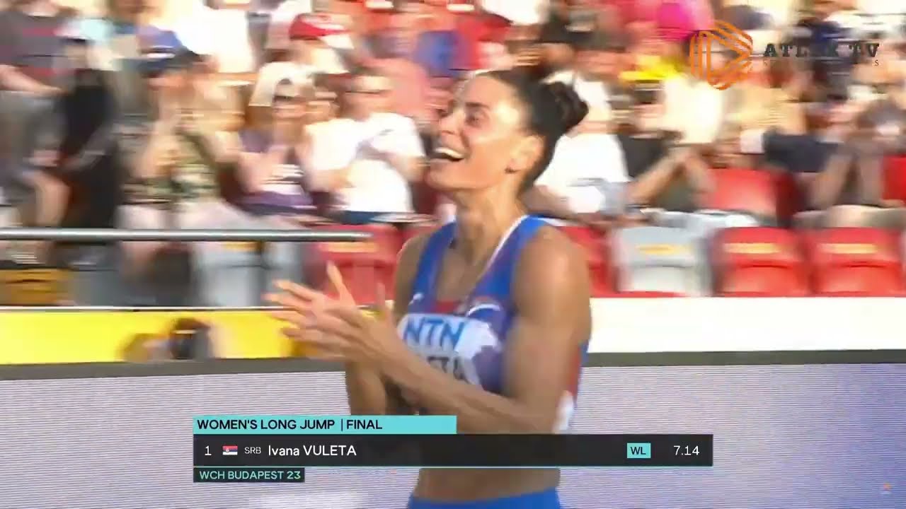 Ivana Španović - 7,14m NR WL | ZLATO - Svetsko prvenstvo 2023