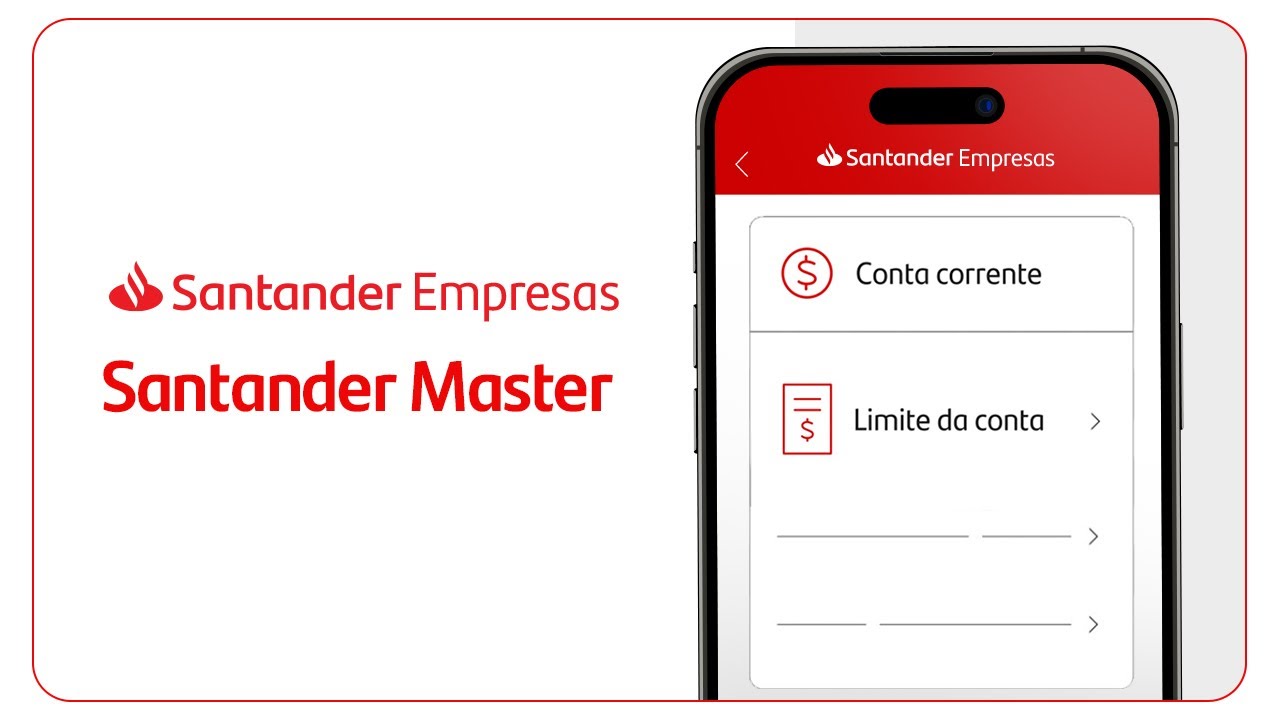Limite da Conta PJ: 5 dias sem juros com Santander Master