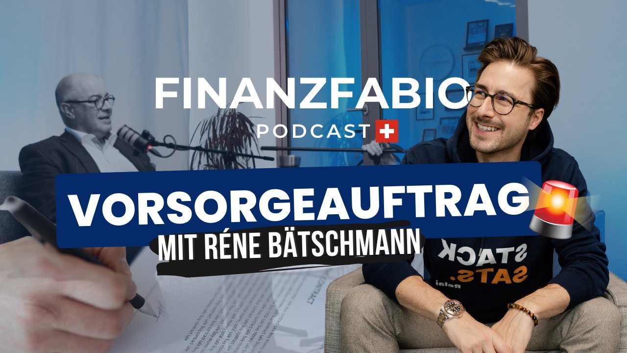 91 Wie dich ein Vorsorgeauftrag vor der KESB schützt, René Bätschmann Vobox AG - Finanzfabio Podcast