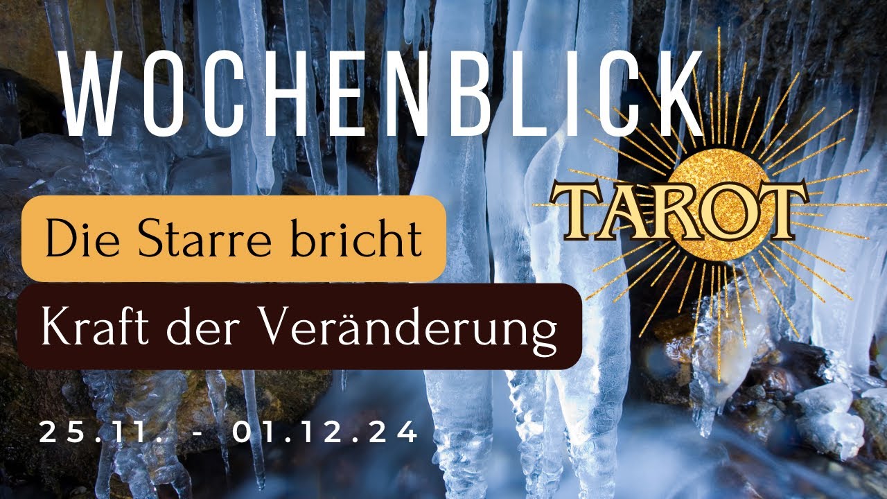 Die Schutzmauer bricht & alter Schmerz taut auf | Wochenbotschaft 25.11. - 01.12.24