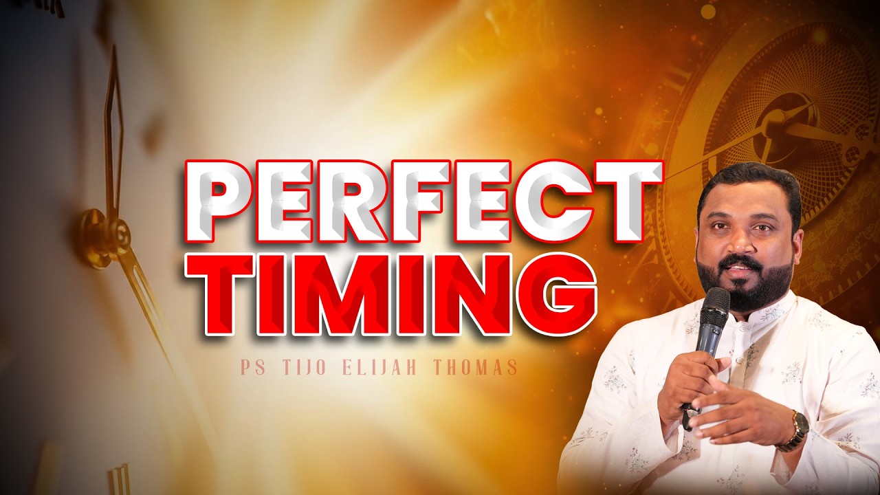 Perfect Timing I Voice of Glory I Live prophetic session with Prophet Tijo Thomas I 07-04-2026