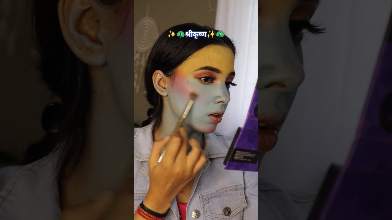 Shree Krishna Makeup Tutorial 