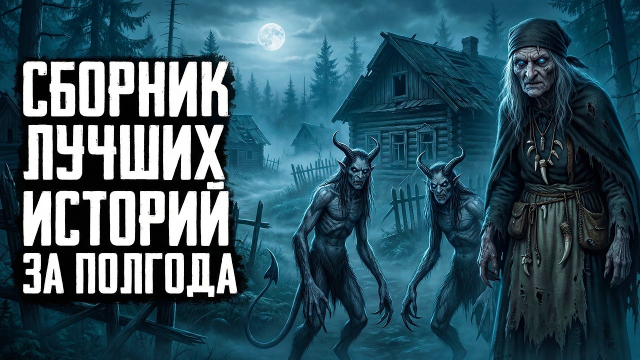 Страшные истории на ночь-Сборник лучших историй за пол года