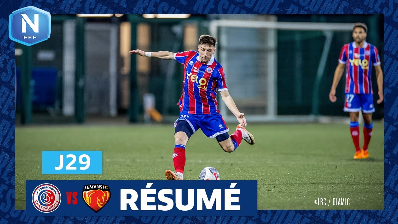 J29 | LB Châteauroux - Le Mans FC (1-2), le résumé I National