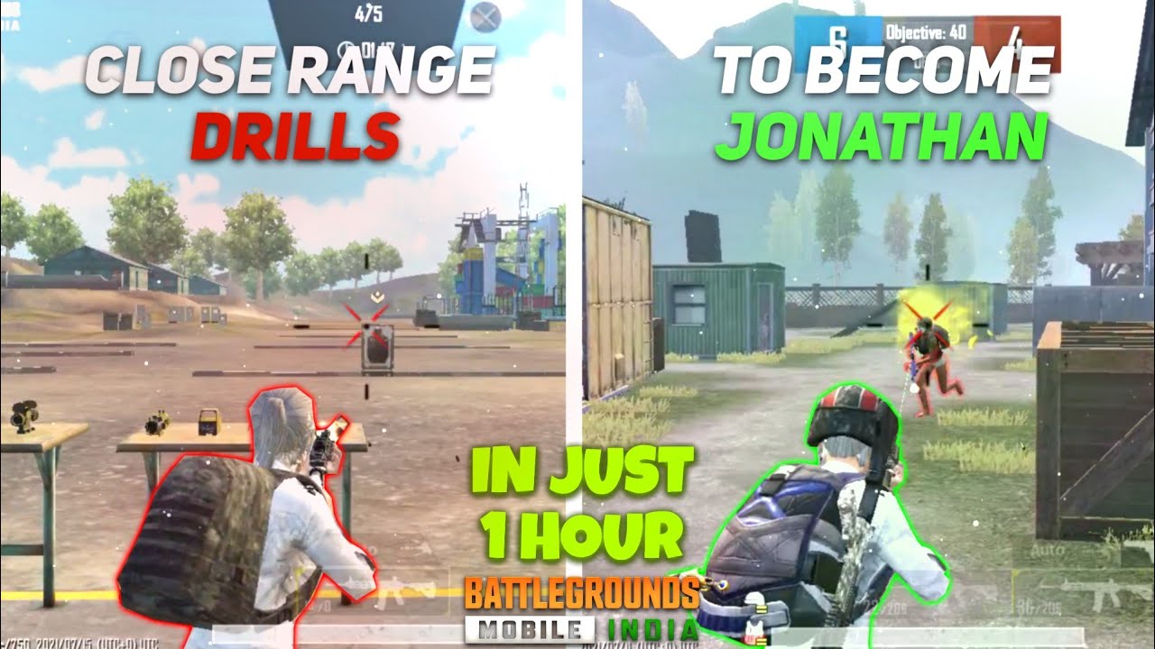 Close Range Drills Pubg Mobile 2021🔥BGMI Close Range Drills And Tips & Tricks🔥Improve Hipfire 2021