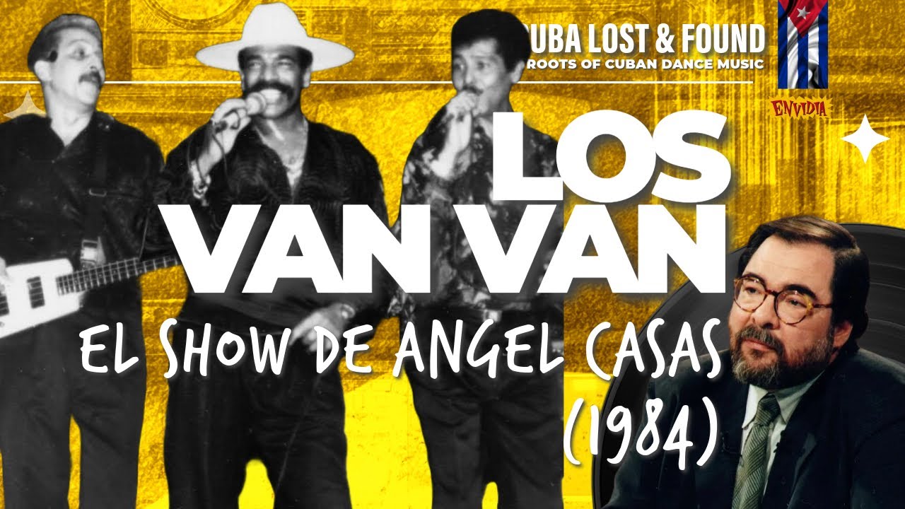 🎶 Los Van Van en el Ángel Casas Show (1984) #losvanvan #cubanmusic #vintagemusic