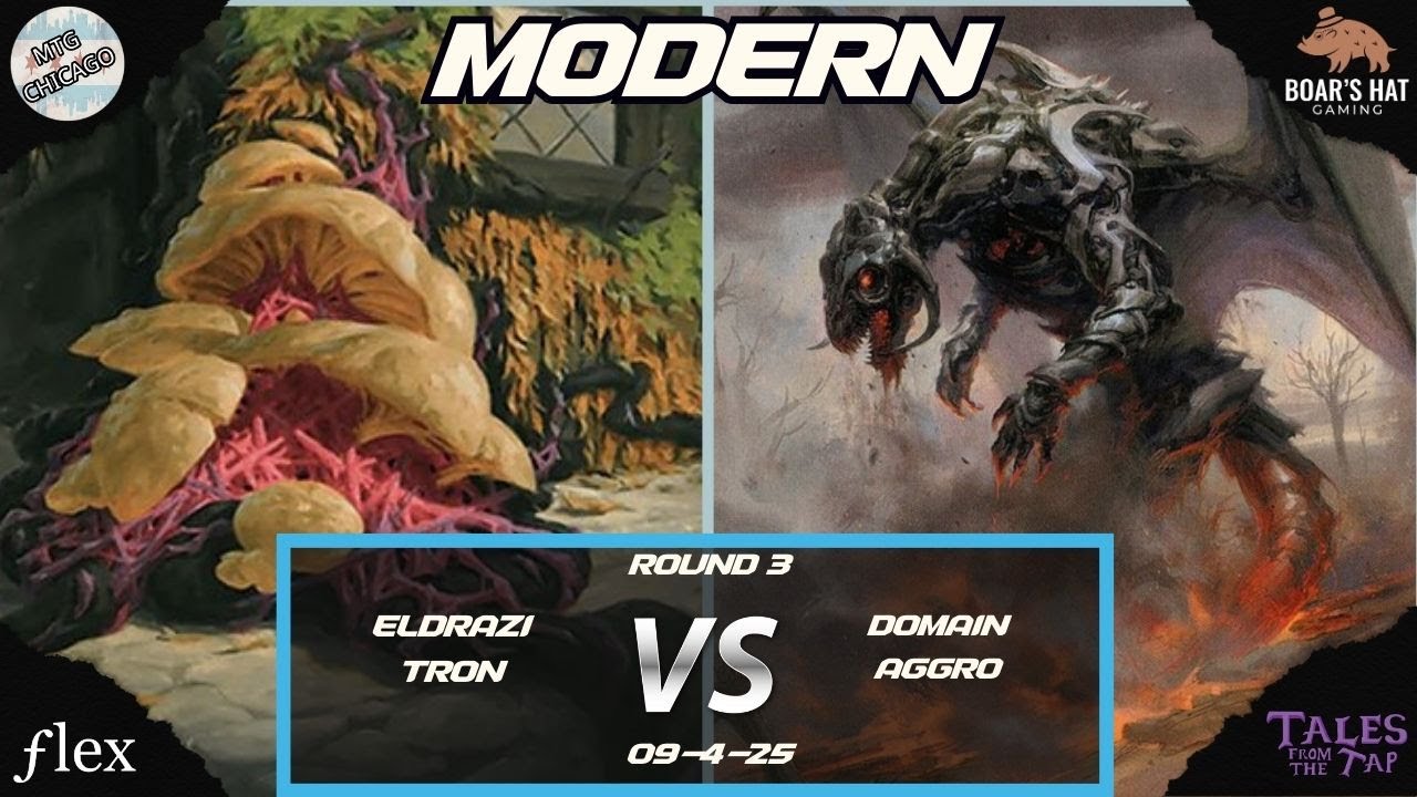 Eldrazi Tron VS Domain Aggro   [MTG Modern Round 3]
