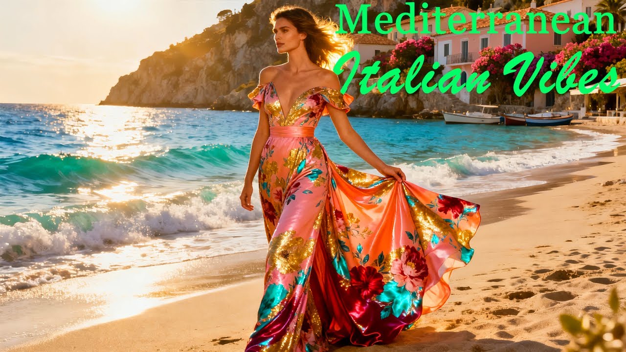 Italian Seaside Music | Calm Mediterranean Instrumental for Serenity