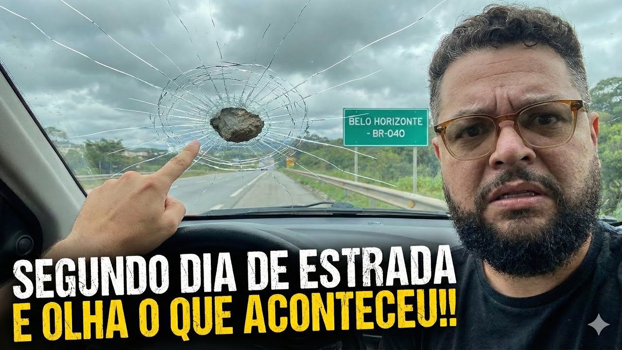 Segundo dia de viagem rumo Ceará, passando por BH trecho da BR 040