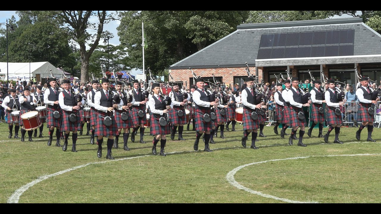 Police Scotland Fife Pipe Band's Medley at the 2023 Scottish Championships in Dumbarton