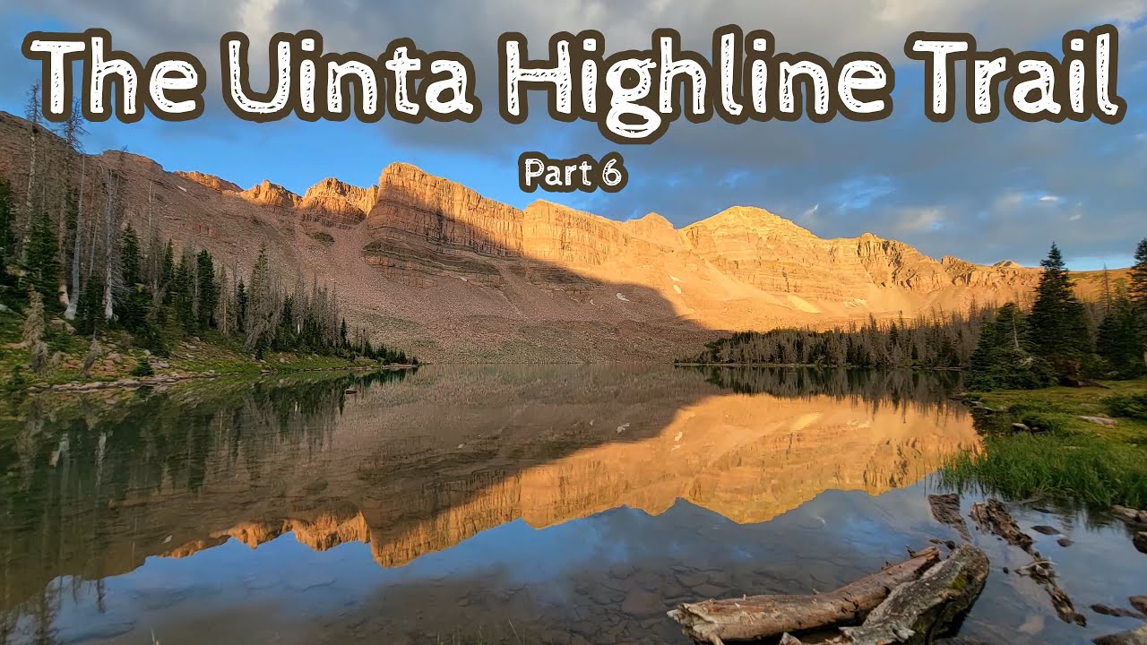The Uinta Highline Trail 2022, Part 6, Day 6 Dead Horse Pass #uintahighlinetrail #fishing #hailstorm