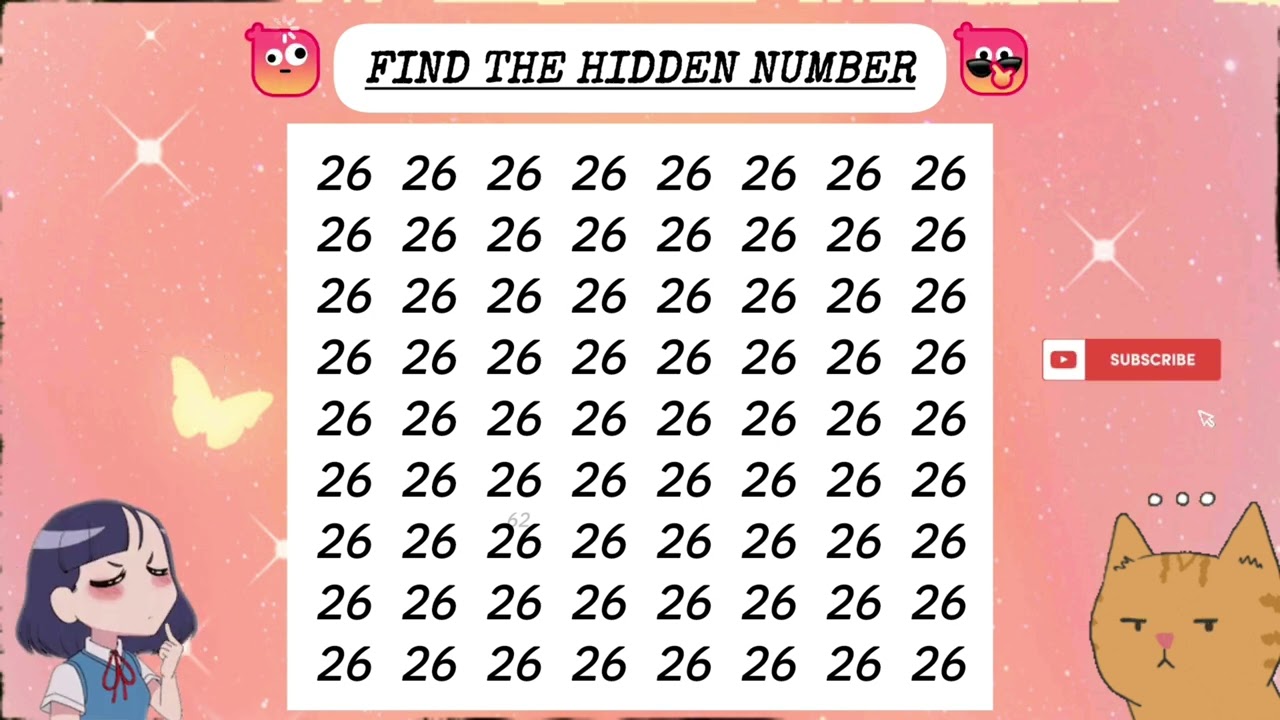 62 find hidden number | Brainspark Challenge | Find the Hidden Number