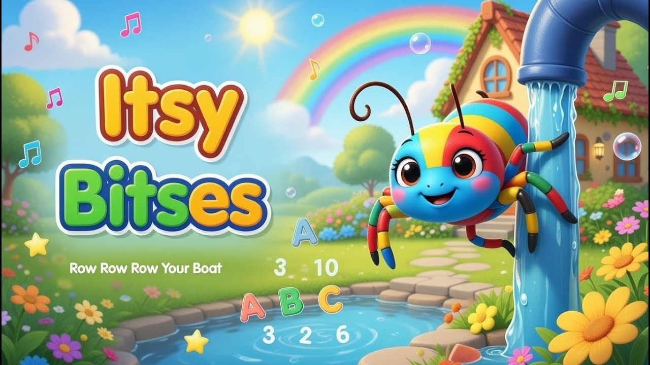 Itsy Bitsy Spider 🕷️ + Kids Favorite Nursery Rhymes  ABC Phonics, Counting 1–10 & Baby Songs