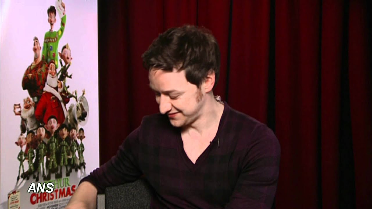 JAMES McAVOY ARTHUR CHRISTMAS INTERVIEW