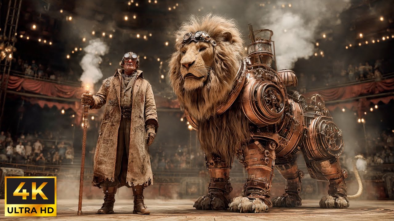 When Machines Come Alive | STEAMPUNK ANIMALS & HUMANS in 4K