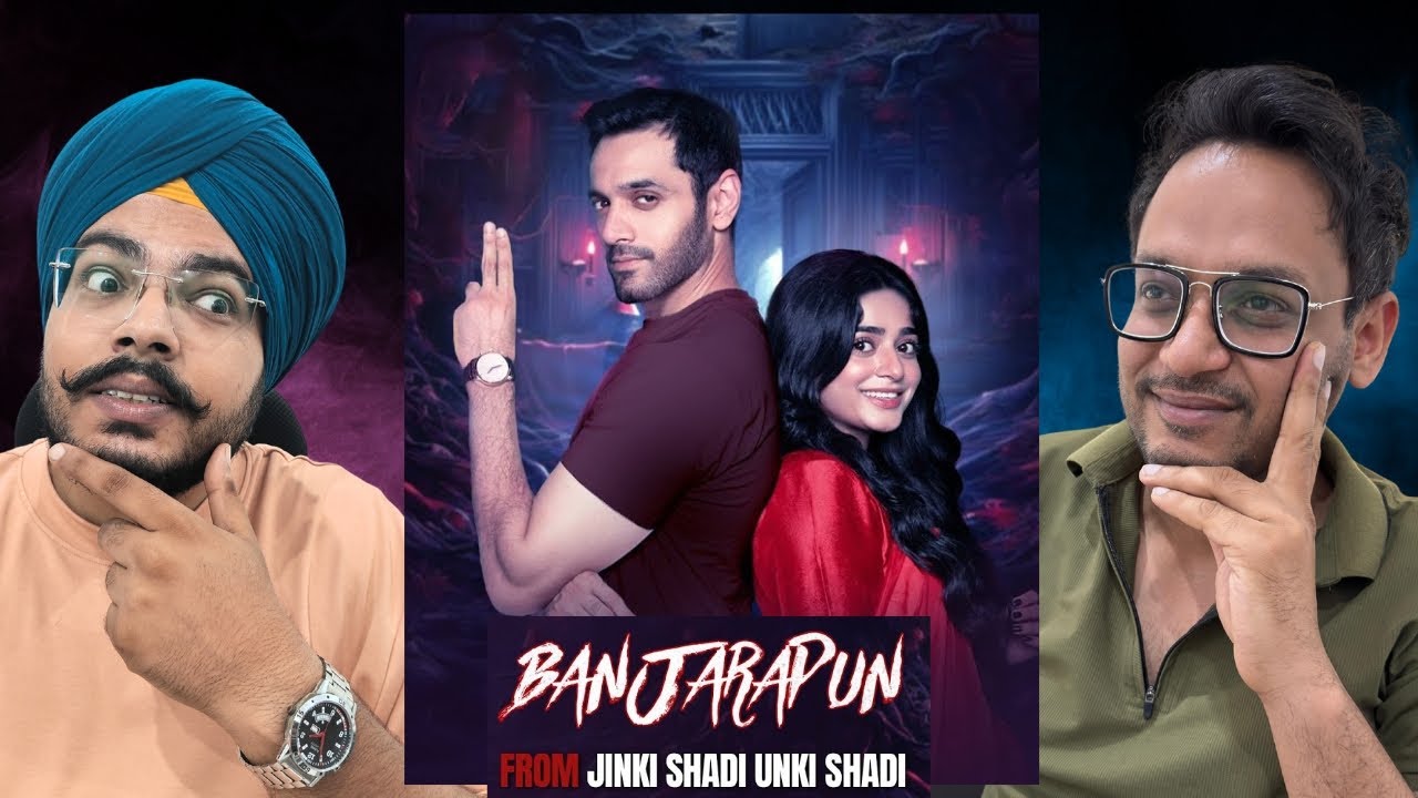 Indian Reaction On Jinn Ki Shadi Un Ki Shadi OST &ldquo;Banjarapun&rdquo; | Wahaj Ali | Reaction Chamber