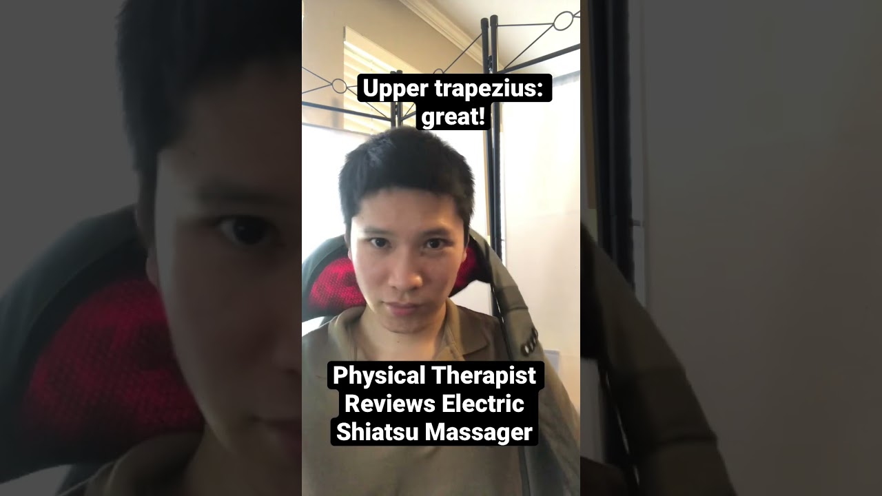 Physical Therapist Reviews Electric Shiatsu Neck/Back Massager | Honest Review