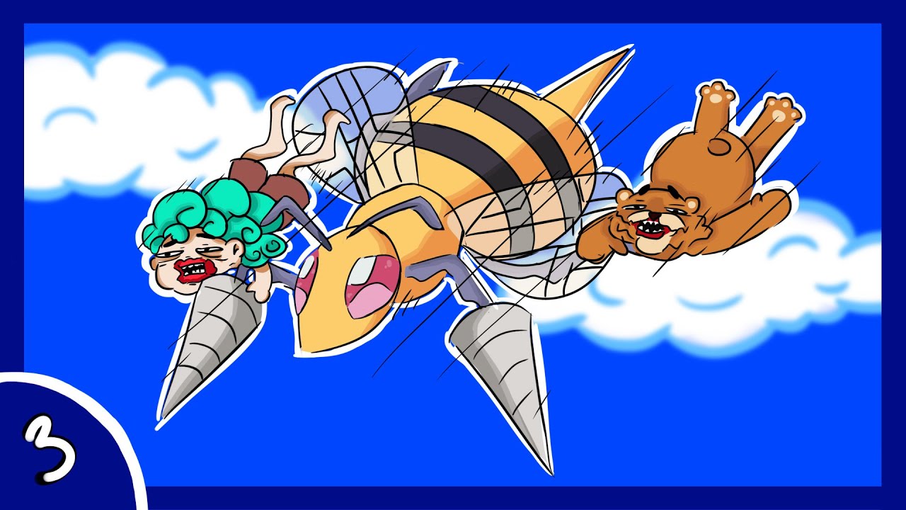 🐝ПЧЕЛА🐝➕ 😤ДРЕЛЬ😤 | Pokemon Fire Red [3]