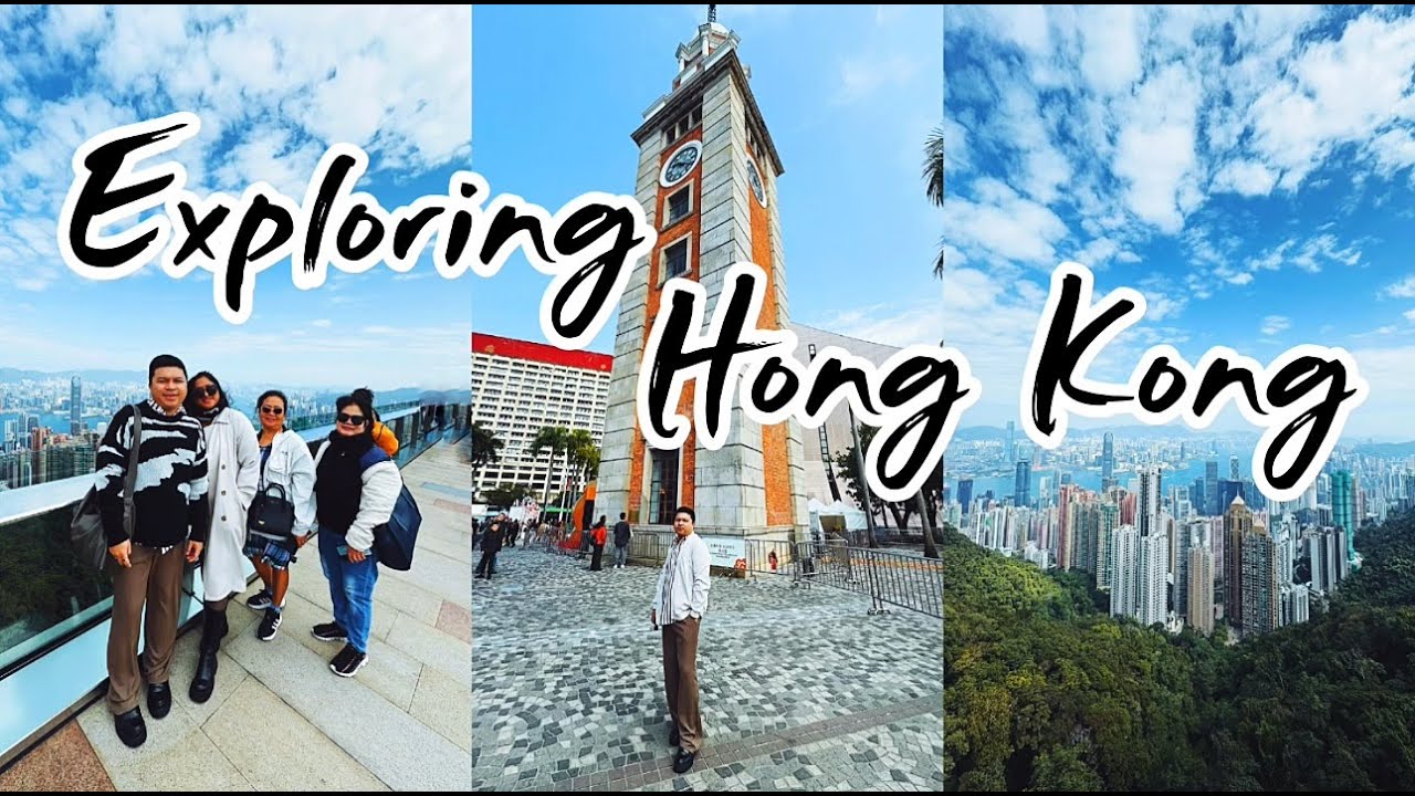 Exploring Hong Kong: Victoria Peak + Clock Tower + Victoria Harbour + Causeway Bay