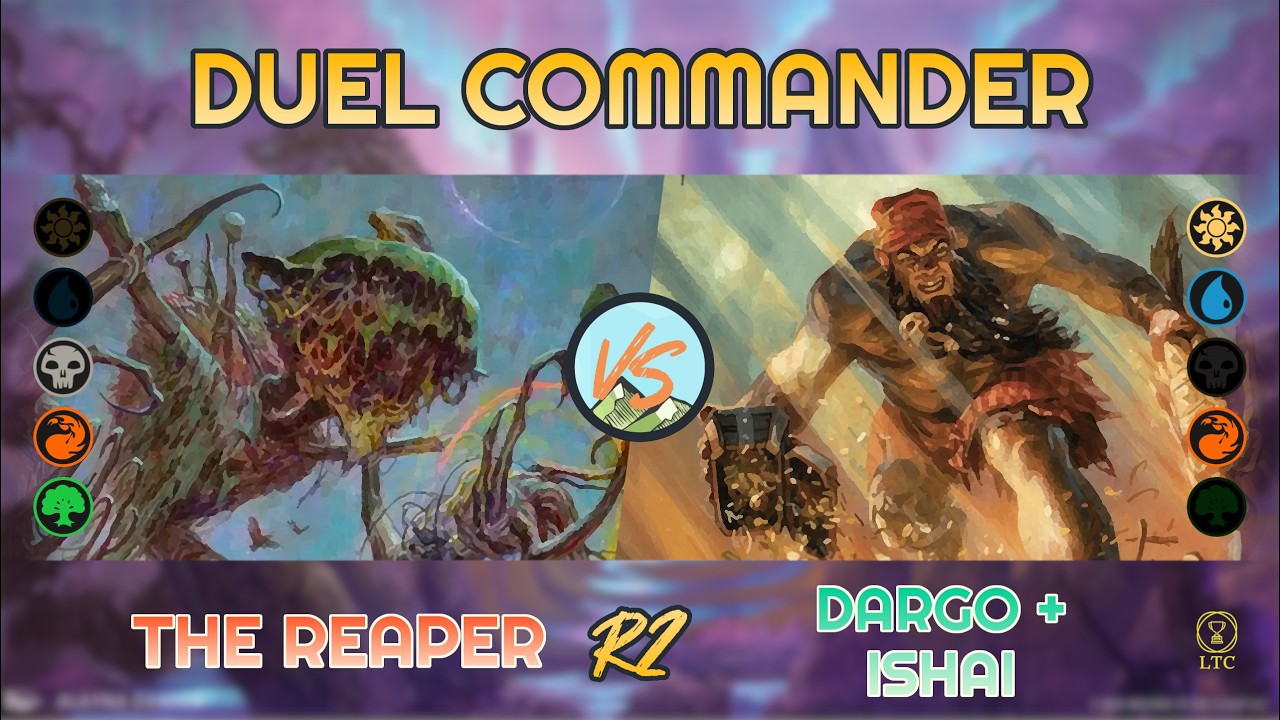 Король Жнец против Дарго и Ишая - LTC#11 - R2 - Duel Commander│MTG│bitzelberg