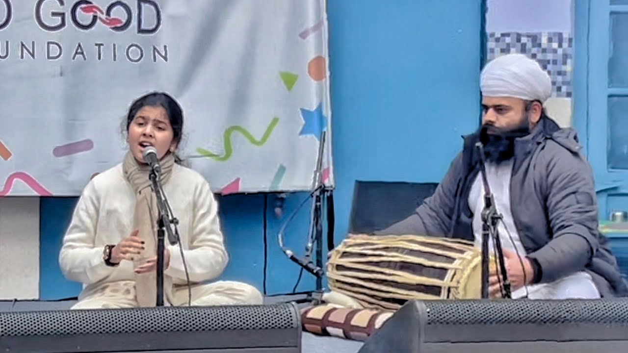 Dhrupad by Shreyaanshi Pahwa in chartaal 12 Matra Mridang Pakhawaj accompaniment Gian Singh Namdhari