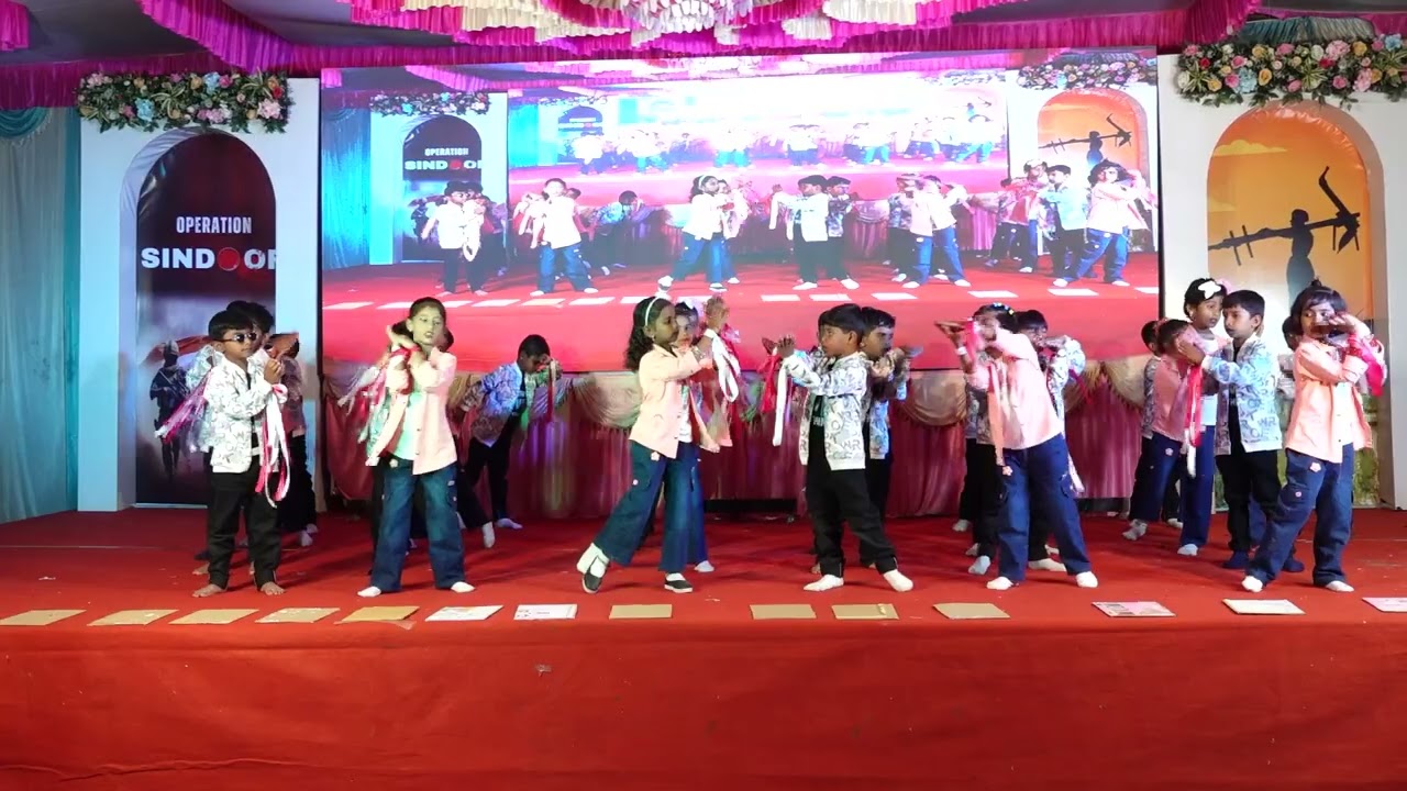 Happy Teachers day theme by our 1st standard students... 🙏💐