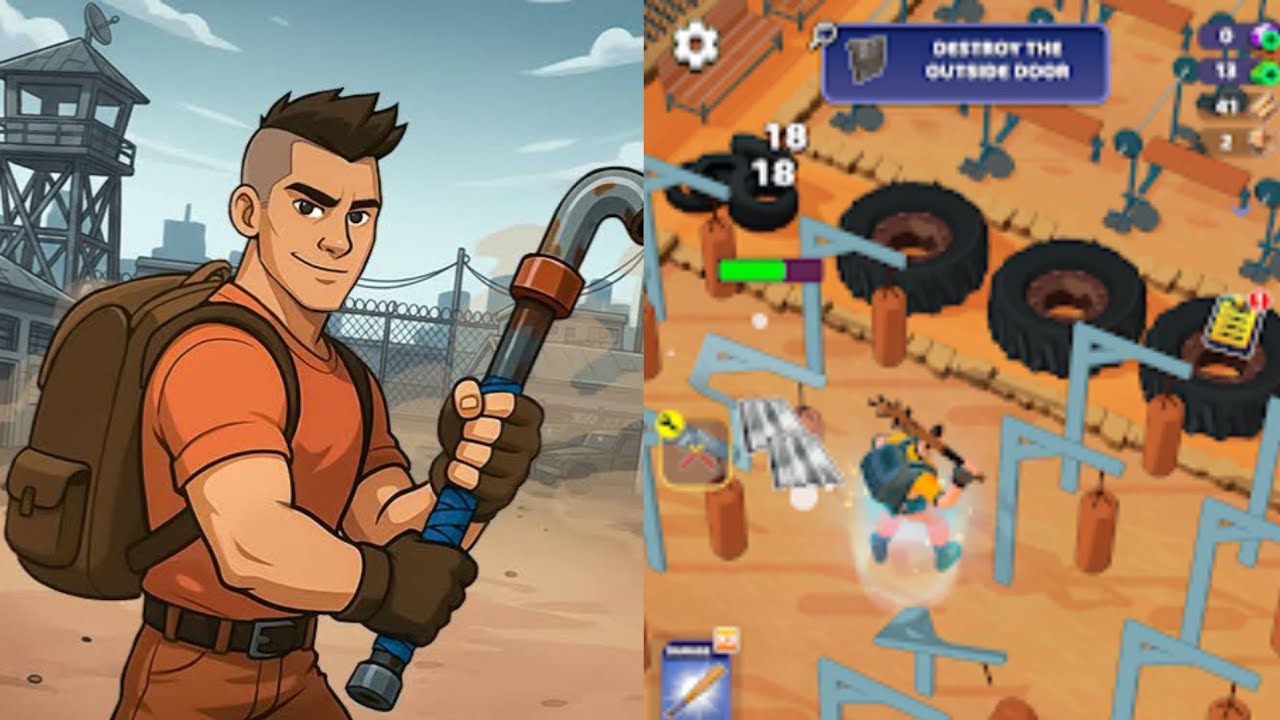 ZONE X :  WASTELAND SURVIVAL RPG (FIRST GAMEPLAY)