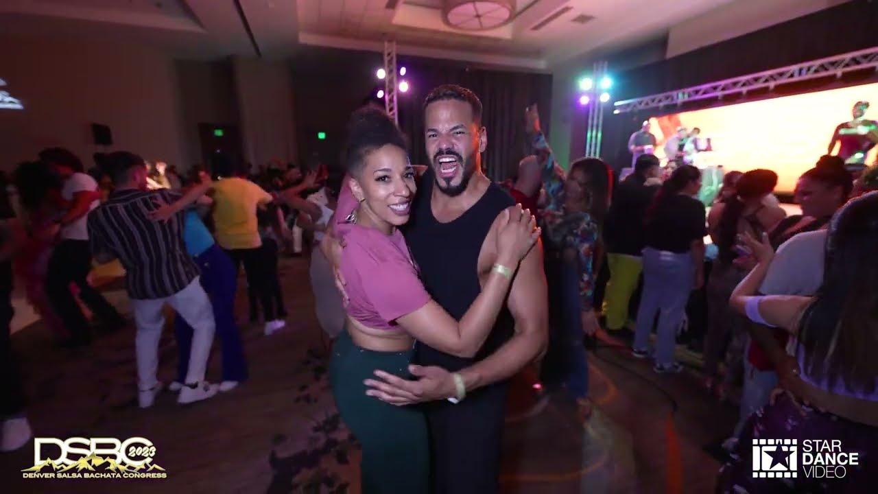 Fausto Felix & Latisha Hardy - salsa social dancing @ Denver Salsa Bachata Congress 2023