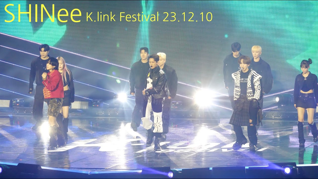 SHINee (샤이니) K.link Festival 케이링크 페스티벌. (Don't Call Me, View, JUICE, HARD) /23.12.10/