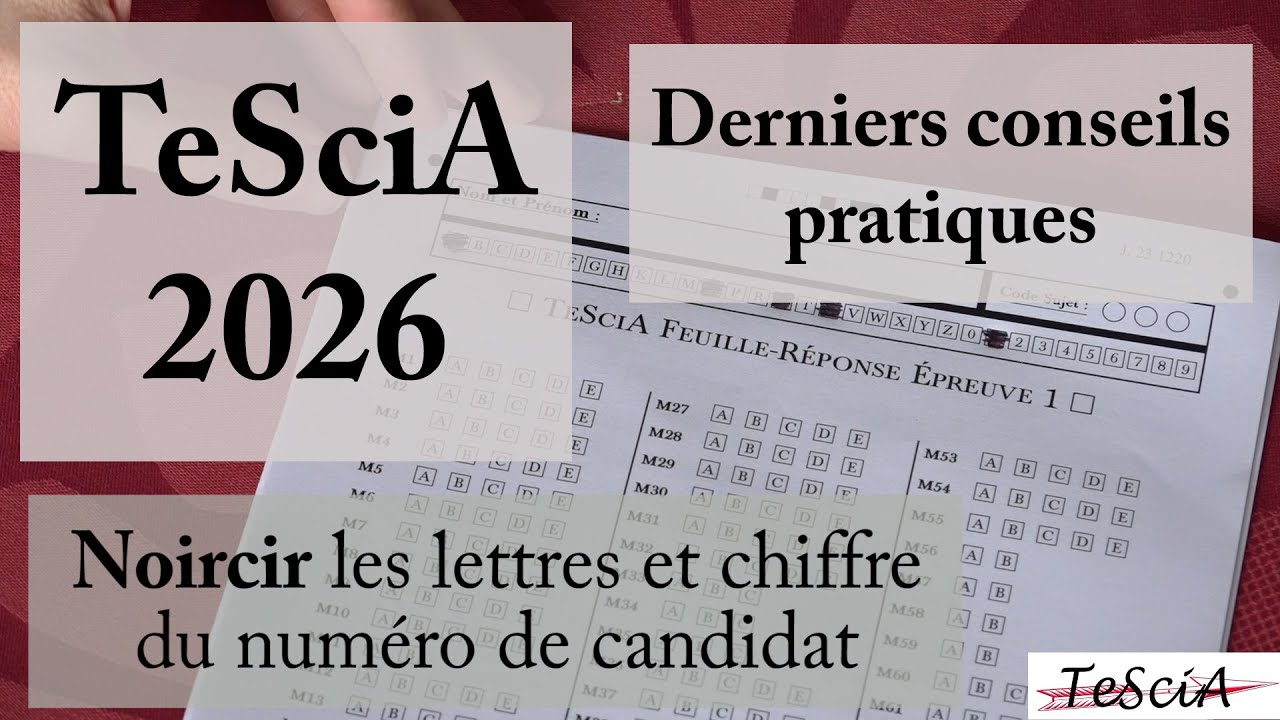 TeSciA 2026 : Derniers conseils pratiques