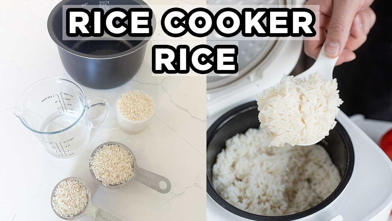 How to Make Rice in the Rice Cooker + Water to Rice Ratios & Recipe | Laura Fuentes
