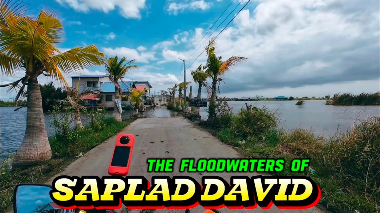 Exploring the Flooded Barangay of Saplad David in Macabebe Pampanga 