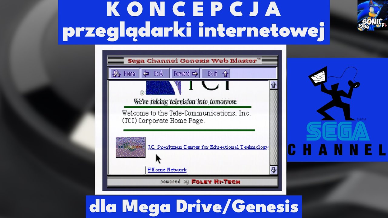 Projekt przeglądarki internetowej do Sega Mega Drive/Genesis