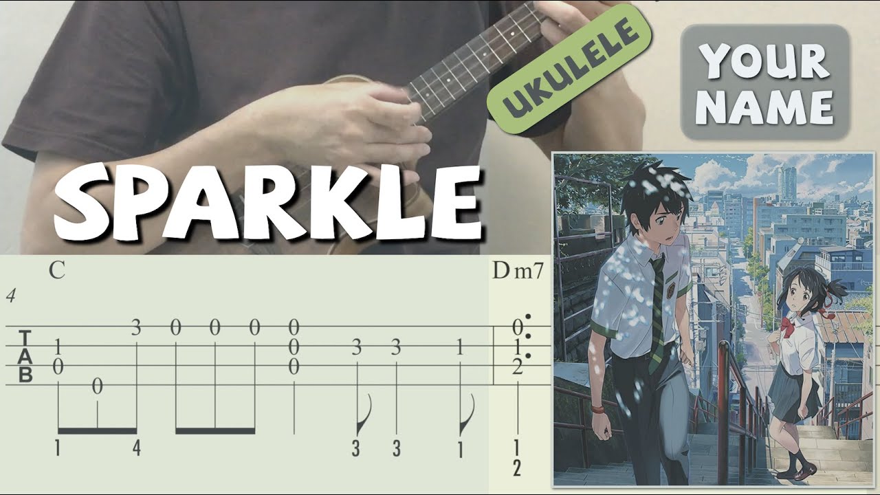 Sparkle / Your Name (Ukulele) [TAB]