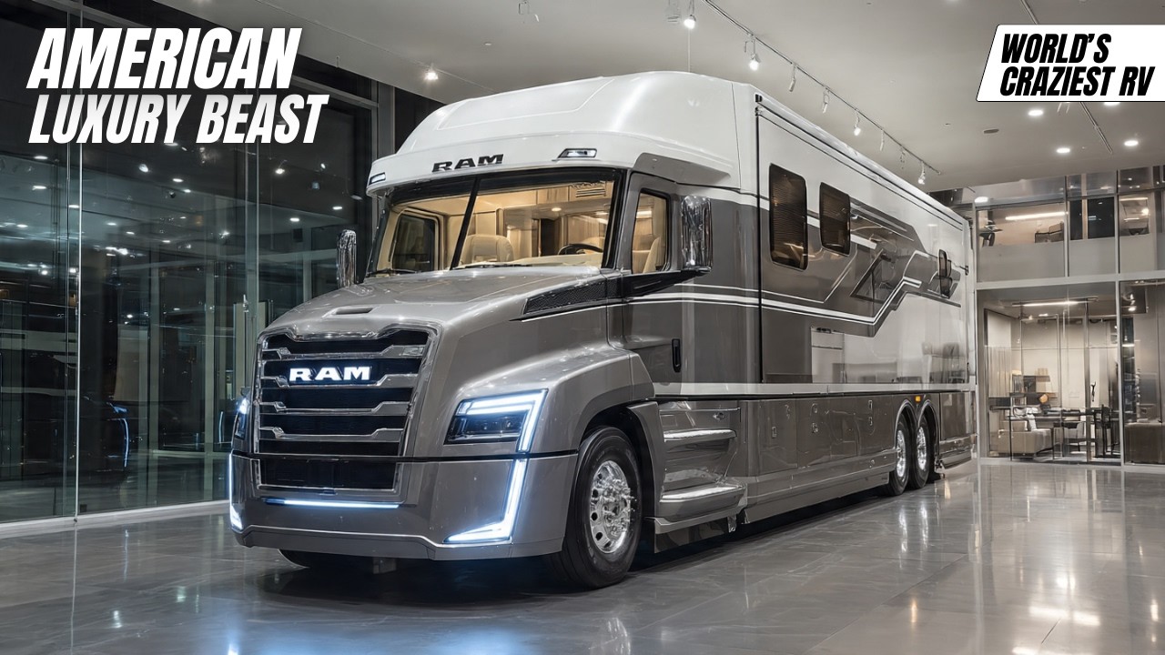 2026 Ram Summit Dominion RV | $9.8M Two-Floor American Luxury Beast 🚐🔥 Cars Recapx