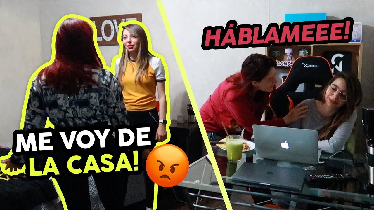 24 HORAS IGNORANDO A MI NOVIA ¡SE VA DE LA CASA! | CONDER Y NAME
