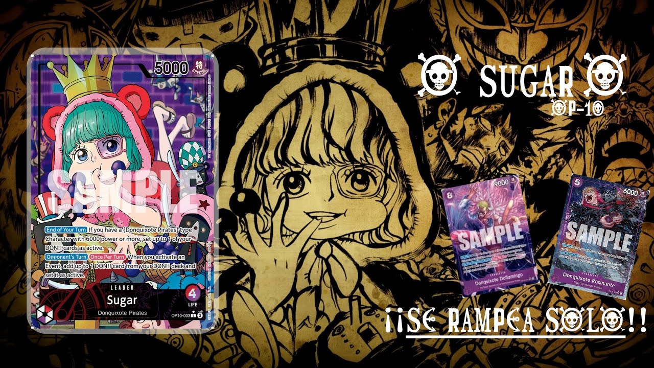 SUGAR OP10  |  ¡VAYA BESTIA DEFENSIVA!   |  DECK PROFILE   |  ONE PIECE TCG