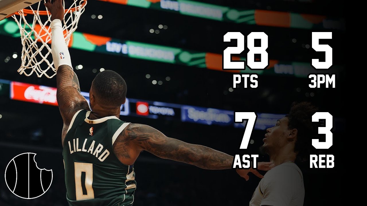 Damian Lillard Highlights | Bucks vs. Knicks | 5th Dec 2023