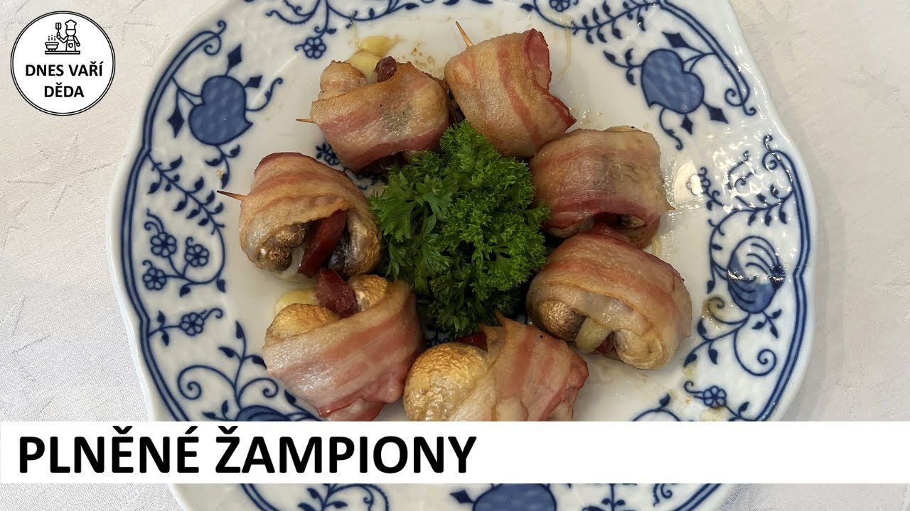 Plněné žampiony  | Josef Holub