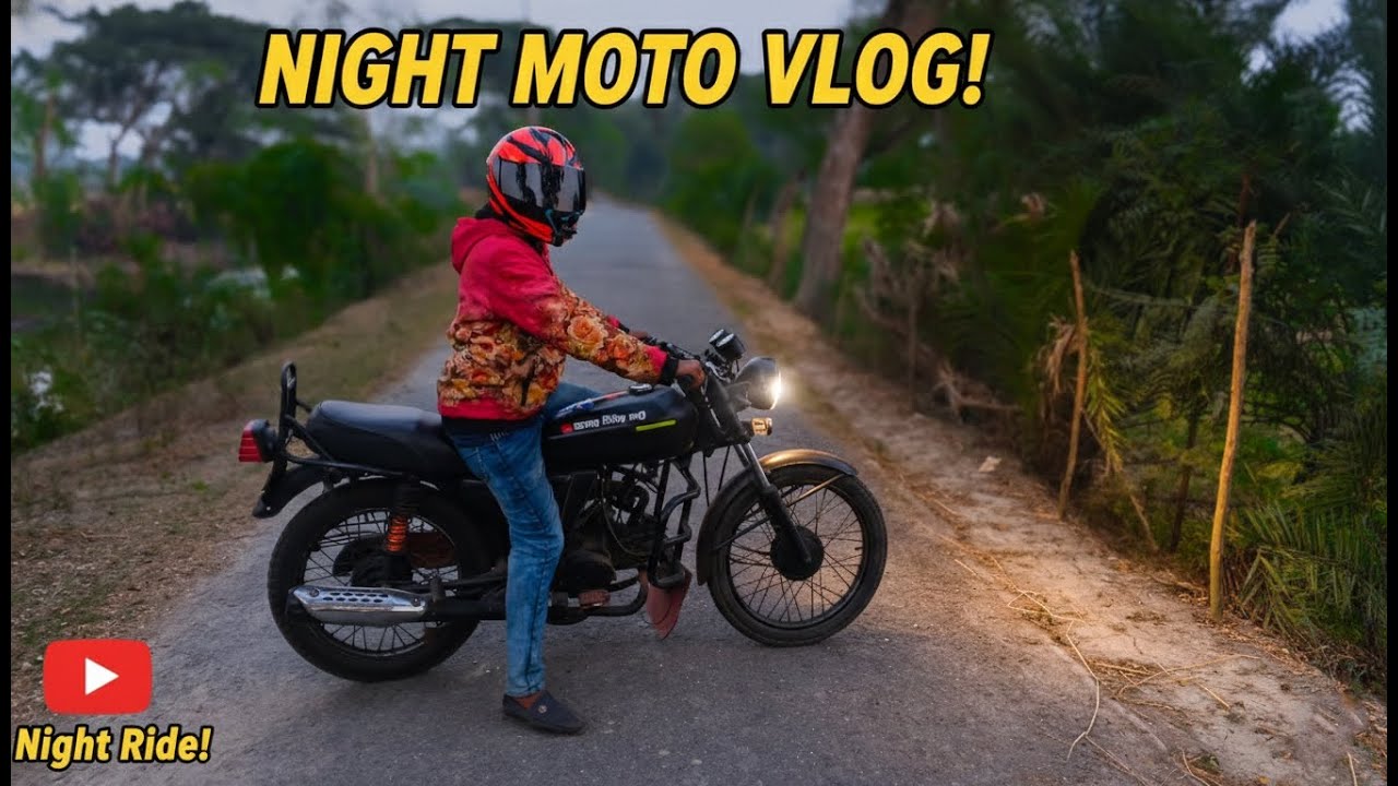 Super Night Mode | DJI ACTION 5 PRO | MOTO VLOG | New Moto Vlog 2026 | Dizendro Lal Mondal Vlogs 