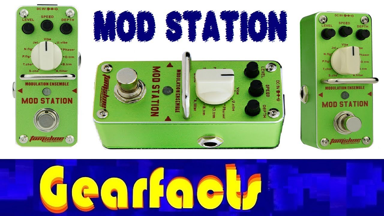 Tomsline MOD STATION multi effect guitar pedal
