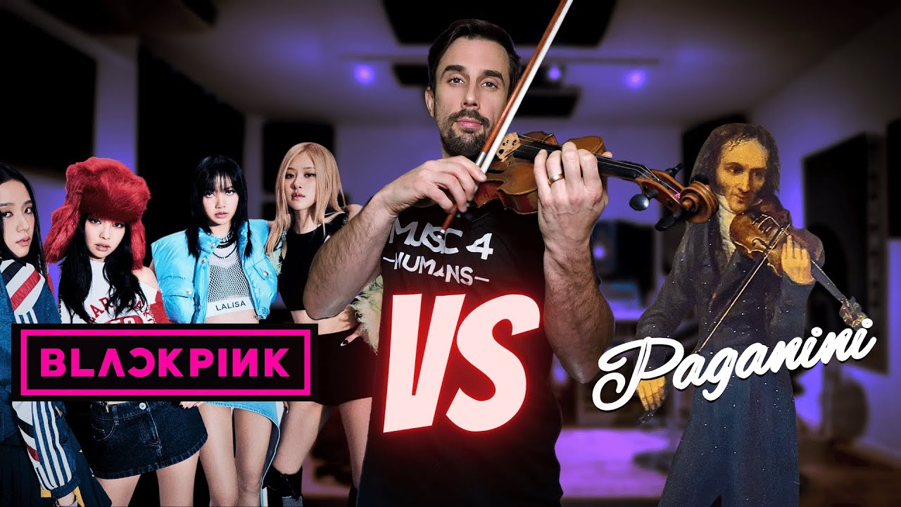 La Campanella Paganini vs Shut Down BLACKPINK- Violin Tutorial